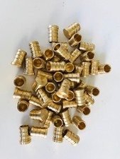 EFIELD 50 PCS 1/2" PEX PLUG END CAP - BRASS CRIMP FITTINGS LEAD-FREE 
