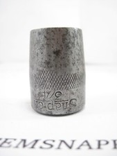 Antique Snap On 12 Drive 34 Shallow 6pt Sae Socket 1929 Date Code