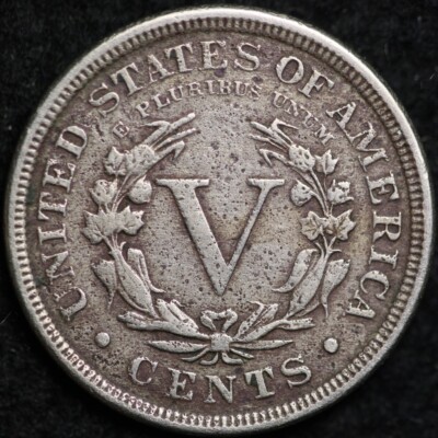 1897 Liberty V Nickel CHOICE XF FREE SHIPPING E185 ACT | eBay