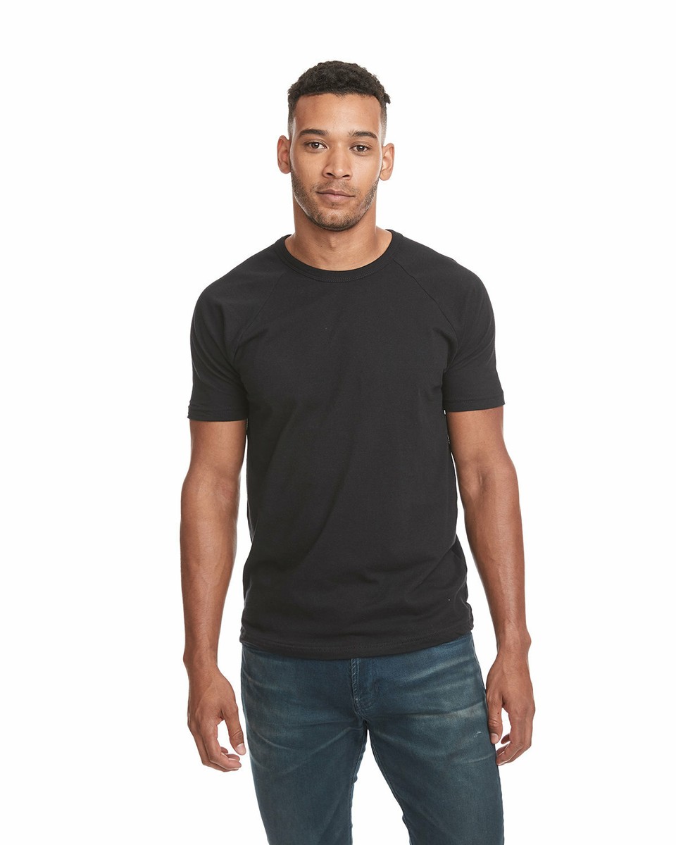 NEE ユニフォームT Next Level Apparel Unisex 100% Cotton Raglan Short Sleeves T