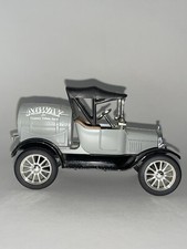 ERTL 1918 Ford Runabout AGWAY Barrel Truck Bank 1:25 DieCast Metal Grey 9705