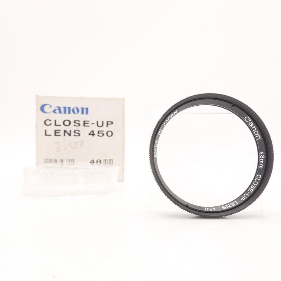 Canon 48mm 450 Close Up Macro Camera Lens Filter - Good Condition OT-6619 - Image 2 of 3