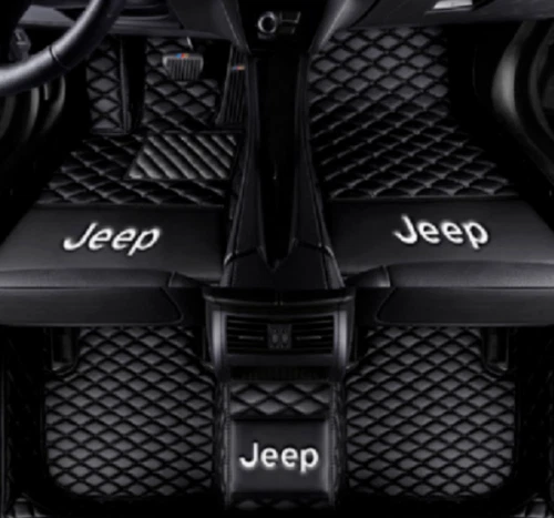 For- Jeep Cherokee Commander Compass Gladiator Car Floor Mats-Right-hand drive - Picture 10 of 29