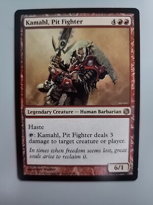 MTG Kamahl, Pit Fighter Duels of the Planeswalkers Regular Rare | eBay
