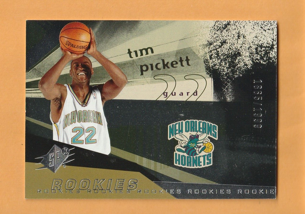 Tim Pickett New Orleans Hornets 2004-05 SPx /1999 Florida State Seminoles