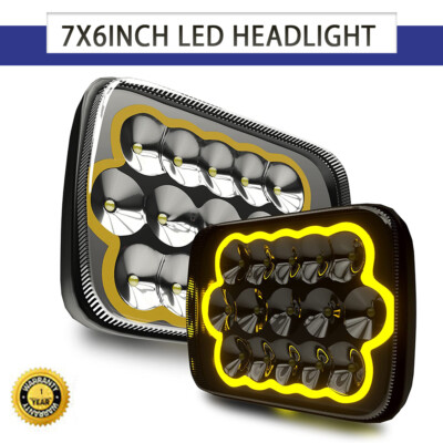 5x7'' LED Headlight Hi/Low Beam For Toyota Pickup 1982-1995 Hardbody Truck