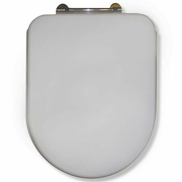 Modern Topravit Mansion White Universal Toilet Pan Soft Close Quick