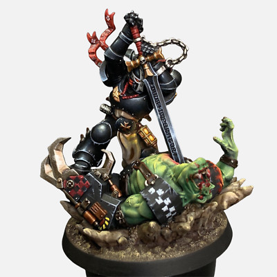 ウォーハンマー BLACK TEMPLARS: BAYARD'S REVENGE Black Templars Bayard's Revenge Warhammer 40k army pro Painted