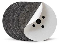 Woodwise FEP28 Felt Floor Sander Edger Pad 1-8" X 7" Peel and Stick