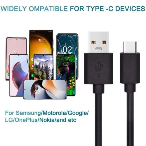 Wall Car Phone Charger USB-C Cable For Samsung Galaxy A54 A34 A14 A13 A12 5G A11 - Picture 4 of 41