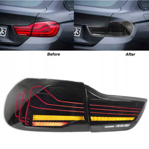 CSL LED Tail Light Dynamic Turn Signal Rear Lamp for BMW 4 Series M4 F82 F36 F32 - Foto 2 di 12