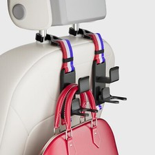 Purse Hook for Car Adjustable Headrest Bag Seat Hooks Back Car Accessories fo...
