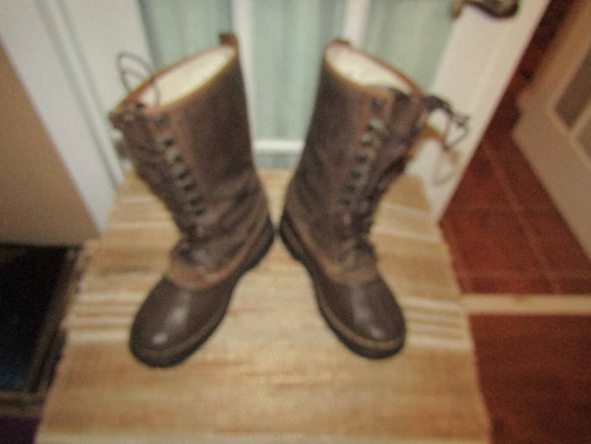 Sorel Maverick Brown Tall Leather Lace Up Snow Boots 7 Sorel Major Maverick Boot - Women main image 2