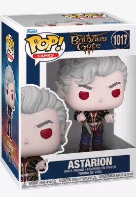 ゲームキャラクター funko pop Baldur's Gate3 Astarion figure Funko Baldur's Gate 3 Pop! Games Astarion Figure CHASE & COMMON