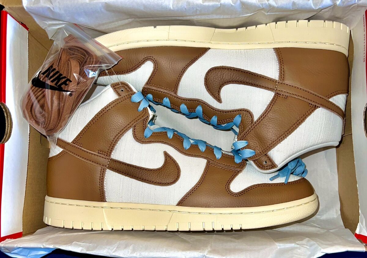 ✓Nike Dunk High PRM Size 12 DS Vintage Pecan Sail W/ Baby ✓Nike Dunk High PRM Size 12 DS Vintage Pecan Sail W/ Baby