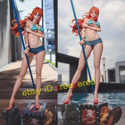 One Piece Nami Statue 1/4 Scale Model Cast Off Green Leaf Studio IN Stock NEW