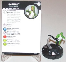 KARNAK 048 Fantastic Four Marvel Heroclix Rare