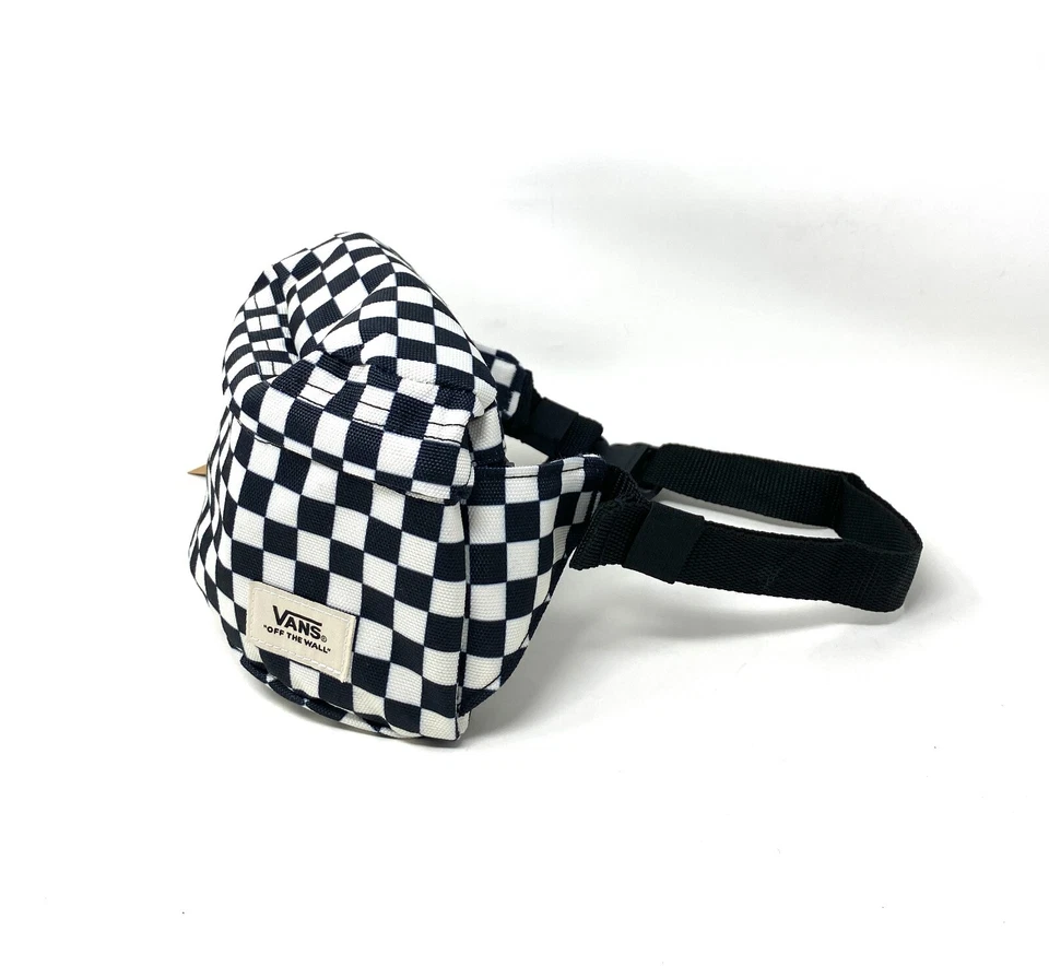 VANS Street Ready Paquete Cintura Riñonera Bolso a Cuadros Negro Blanco VN0A3WKDP2T Foto 4 de 4