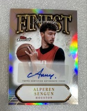 2024-25 Topps Finest - Finest Autographs Alperen Sengun, Alperen