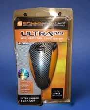 Shock Doctor Athletic Cup Ultra Pro Carbon Flex Impact; Size Large For Age 15+