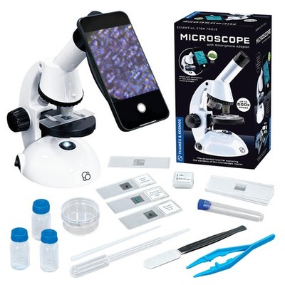 High Quality Student Microscope with 45 Accessories and Smartphone Adapter