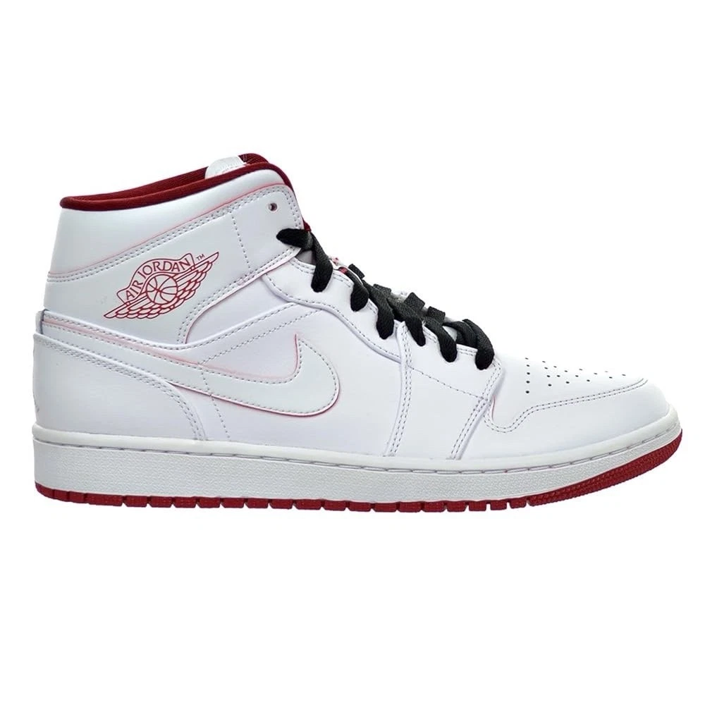 Jordan 1 Retro Mid White Gym Red for Sale | Authenticity