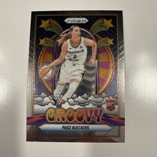 2025 Panini Donruss WNBA Paige Bueckers GROOVY Rookie #12 Dallas Wings