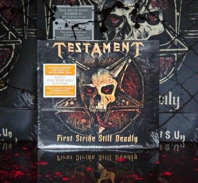 First Strike Still Deadly by Testament (CD, 2018) Brand New Sealed