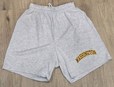 Vintage Gray Champion Washington Huskies Shorts L