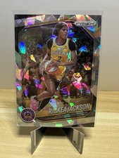 2025 Panini Prizm Rickea Jackson Cracked Ice #118 Los Angeles Sparks Basketball