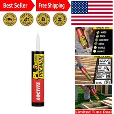 PL Polyurethane Construction Adhesive, 10 oz - 3X Stronger  Waterproof