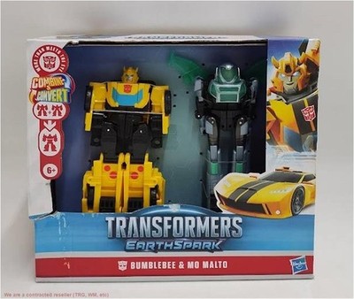 Transformers EarthSpark Bumblebee and Mo Malto Cyber-Combiner SEE DETAILS