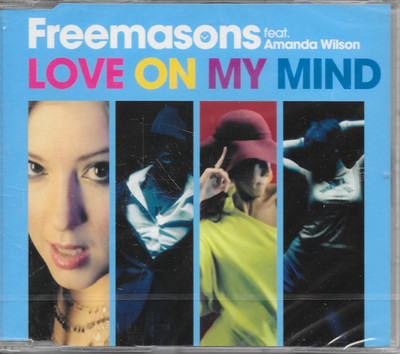 FREEMASONS ft AMANDA WILSON - Love on my mind CDM 4TR House 2005 (TIME) NEW!!