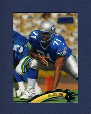 Walter Jones Rookie Card (RC): 1997 Topps Stadium Club #170. rookie card picture