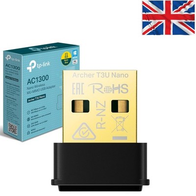 Archer T3U Nano WiFi Dongle - AC1300 Dual-Band USB Adapter für schnelle Konnektivität