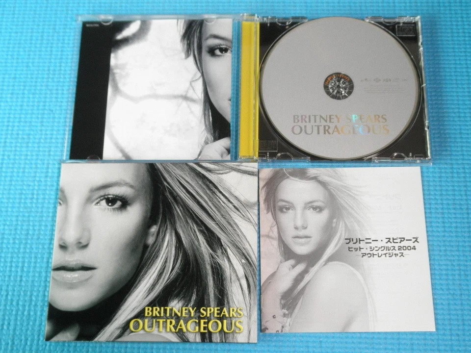 BRITNEY SPEARS PROMO CD Outrageous w/Slip Case 2004 OOP Japan BVCQ-27010 - Image 2 of 4