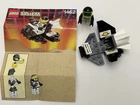 Vintage Lego Set 1462 - Blacktron II Galactic Scout, 100%, W Minifig+instruction