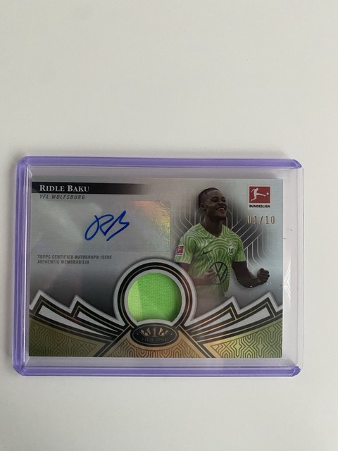 Topps Tier One Ridle Baku Auto Patch /10
