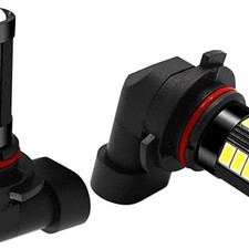 2 PCS 9005 Car Led Fog Light Bulbs, 6500K Super Bright White Anti-fog Light Bulb