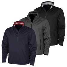 Calvin Klein Herren 2026 wasserdichte Half Zip Stretch Golfjacke 42 % Rabatt UVP