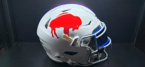 Josh Allen Buffalo Bills Signed Full Size Throwback Speedflex Helmet