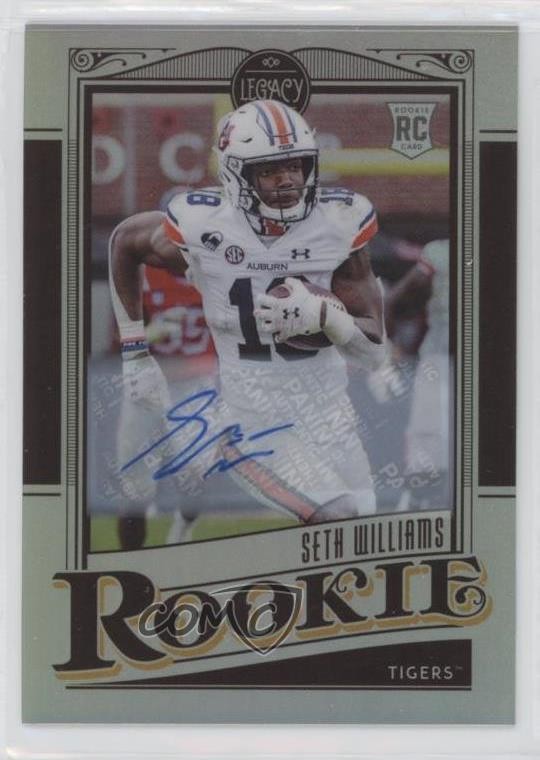 2021 Legacy Rookies Premium Penmanship Silver Seth Williams Rookie Auto RC 0s9u
