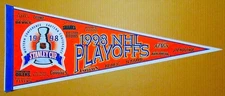 NHL 1998 STANLEY CUP PLAYOFFS PENNANT - 12 by 30 INCHES