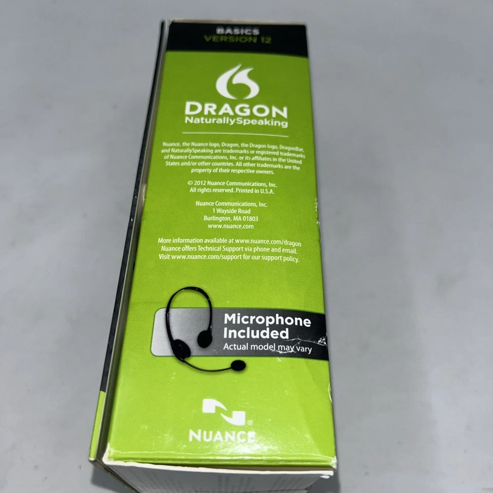 Nuance Dragon Naturally Speaking Version 12 Basics Edition - Speech Recognition - Image 3 of 4