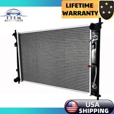 13134 Radiator For 2010 2011 Kia Soul 2.0L w/ Trans Oil Cooler 253102K100 AT