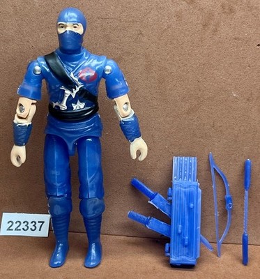 BLACK MAJOR CUSTOM STORM SHADOW Blue COLOR CHANGE THERMOCHROMIC G.I. Joe 3.75''