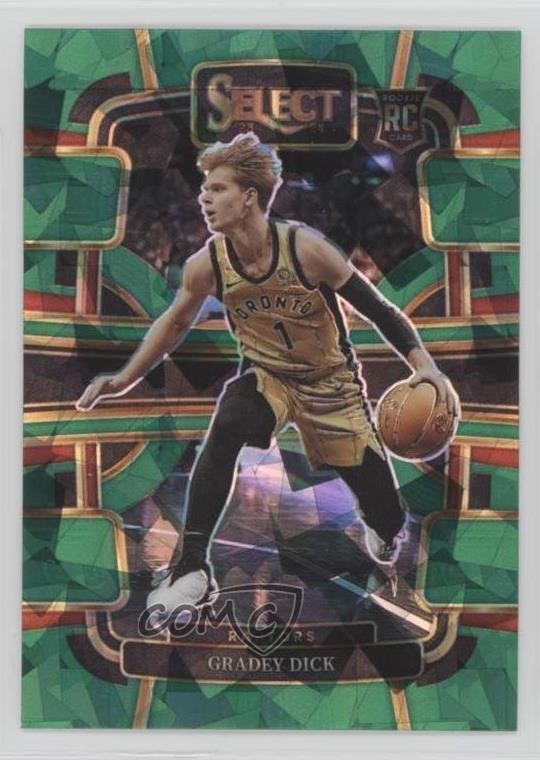 2023-24 Panini Select Concourse Green Ice Prizm Gradey Dick #90 0nr3