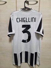 adidas Juventus Chiellini 2021 Home Jersey XL Gray/White - Unused with Tags