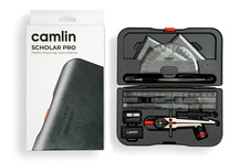 Camlin Scholar Pro Geometry Box - 12-Piece Set | Premium Geometry Box Kit SCHOOL
