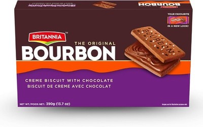 NNIA Bourbon the Original-Choco Creme Biscuits - Smooth Chocolate